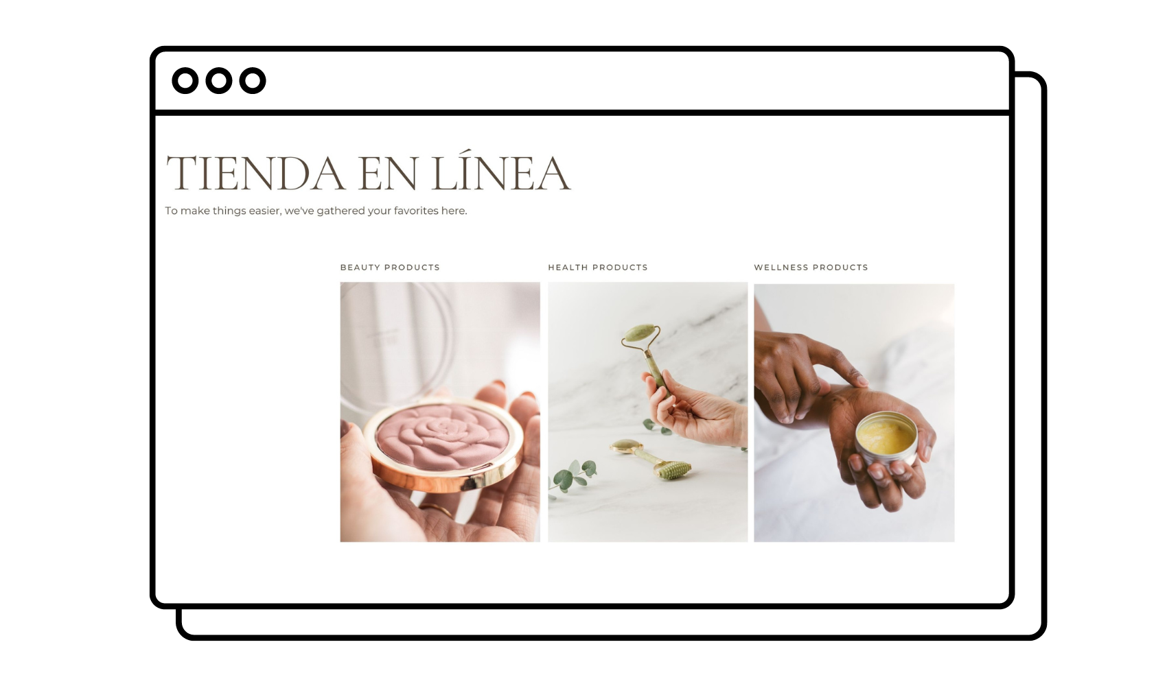 Administra tu tienda online